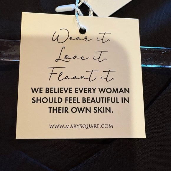 Mary Square V neckline and a gathered, peplum-style waist NWT women’s size S - Picture 6 of 12